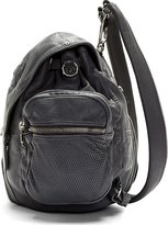 Thumbnail for your product : Alexander Wang Grey Leather Mesh Marti Convertible Backpack