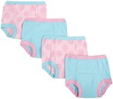 Thumbnail for your product : Gerber 4 Pack Training Pants (Baby/Toddler) - Pink/Aqua - 18 Months