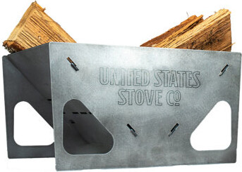 United States Stove Company US Stove US15VP Portable Collapsible Rectangular Fire Pit