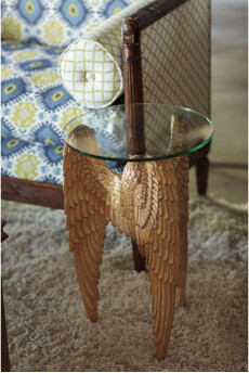 Jonathan Charles Fine Furniture Icarus 3-Wing End Table