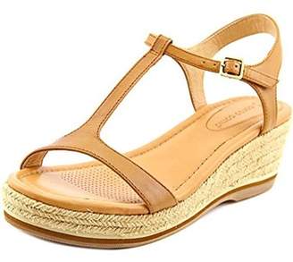 Corso Como Womens Chera Leather Open Toe Casual Platform Sandals.