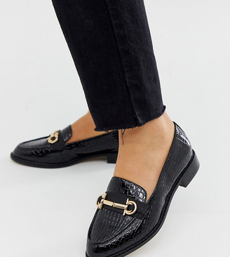 ladies wide fit loafers uk