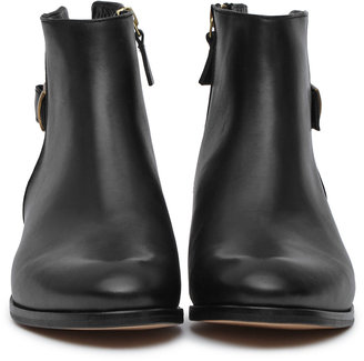 Reiss Maisie Leather Chelsea Boots