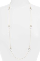 Infinity Long Link Station Necklace
