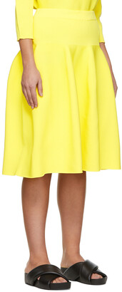 CFCL Yellow Pottery 2 Mid-Length Skirt