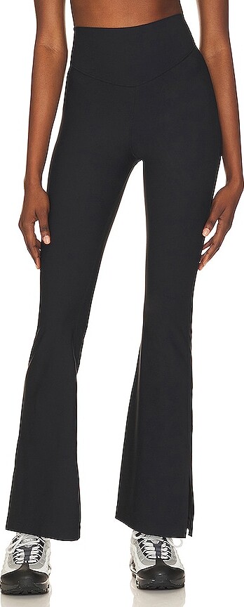 Sweaty Betty Super Soft 30 Flare Yoga Trousers, Black