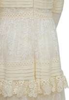 Thumbnail for your product : ZUHAIR MURAD Chantilly Cotton Lace Midi Dress