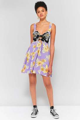 Free People Baby It's You Floral Mini Dress