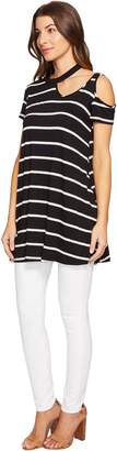 Culture Phit Kameron Striped Cut Out Tunic