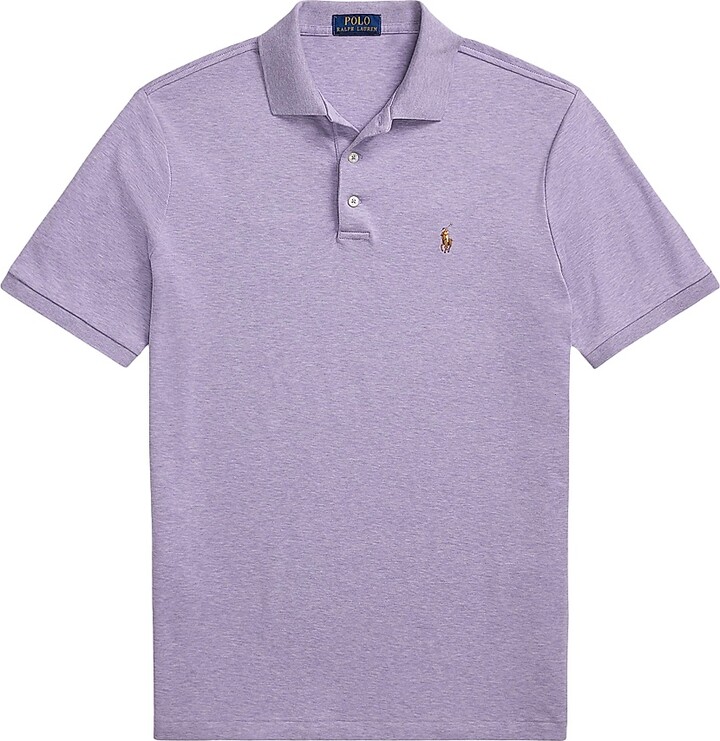 Polo Ralph Lauren Men's Classic-Fit Soft Cotton Polo Shirt - Carmel Pink - Size Large