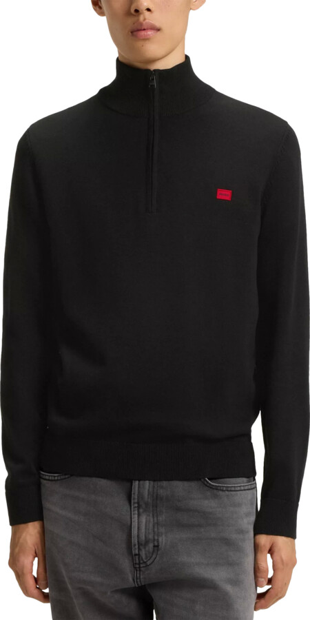 HUGO BOSS John Lewis and Partners Men's Black Cotton Clothing