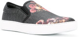 Thumbnail for your product : Christian Dior floral slip-on sneakers