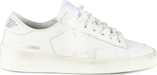 Golden Goose Stardan Sneakers In Total White Leather - ShopStyle