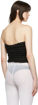Thumbnail for your product : a. roege hove Black Cotton Tank Top
