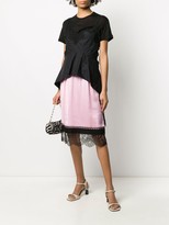 Thumbnail for your product : No.21 Lace-Trimmed Midi Skirt