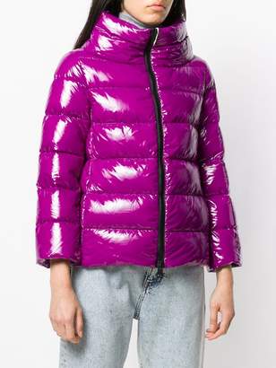Herno cropped puffer jacket