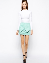 Thumbnail for your product : Max C London Wrap Detail Skirt