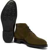 Thumbnail for your product : Edward Green Banbury Suede Chukka Boots