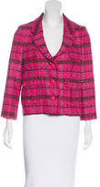 Thumbnail for your product : Kate Spade Tweed Plaid Blazer