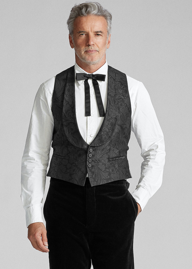 ralph lauren tuxedo vest