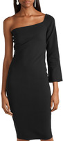 Thumbnail for your product : SOLACE London The Fiorella One-shoulder Stretch-knit Dress