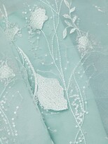 Thumbnail for your product : Teri Jon by Rickie Freeman Tulle Illusion Applique High-Low Dress