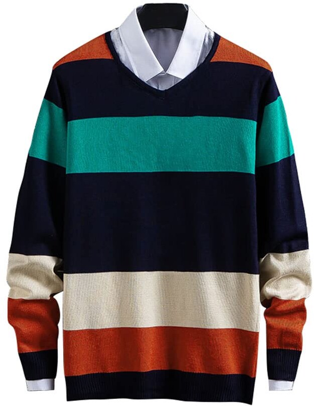 christmas sweater v neck