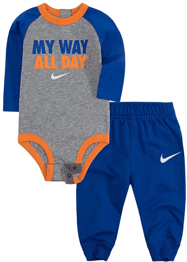 Nike Baby Boy My Way All Day" Bodysuit & Jogger Pants Set ShopStyle