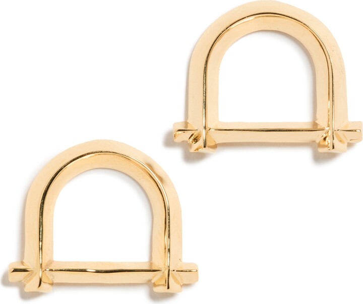 THIRD CROWN Arc Studs