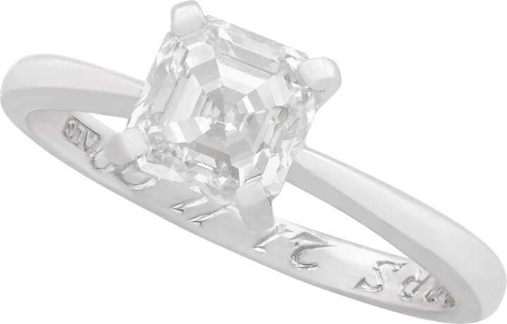 1stDibs De Beers 1.20 Carat Diamond Platinum Engagement Ring