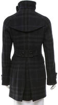 Thumbnail for your product : Burberry Wool Nova Check Coat