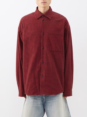 Balenciaga Men's Red Shirts | ShopStyle