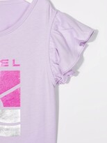 Thumbnail for your product : SONIA RYKIEL ENFANT logo-print organic cotton T-shirt