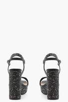 Thumbnail for your product : boohoo Womens Isabella Glitter Platform Heels