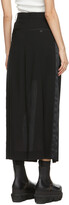 Thumbnail for your product : Sacai Black Wool Suiting Skirt