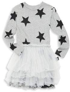 Nununu Baby Girl's, Little Girl's & Girl's Star Tulle Dress