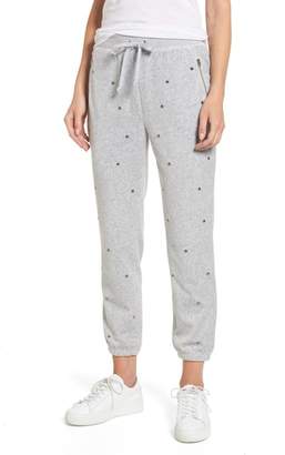 Juicy Couture Velour Studded Track Pants