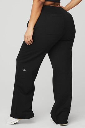 Alo Yoga | Puddle Sweatpant in Black, Size: Large