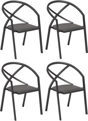 Oxford Garden Azal Stacking Patio Dining Armchair