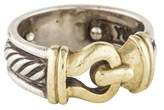 Thumbnail for your product : David Yurman Two-Tone Buckle Ring