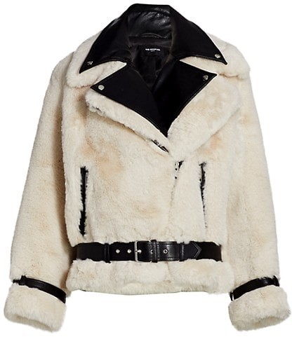the kooples faux fur jacket