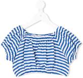 Thumbnail for your product : MonnaLisa striped crop top