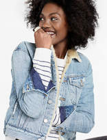 Thumbnail for your product : Lucky Brand SHERPA DENIM TRUCKER JACKET