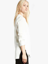 Thumbnail for your product : Halston Double Layer Silk Top Chalk