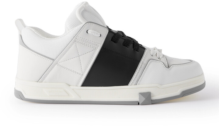 men's color block sneakers