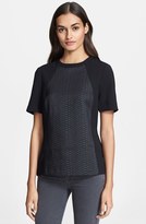 Thumbnail for your product : Ted Baker 'Heeley' Snakeskin Texture Crepe Top