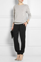 Thumbnail for your product : Tomas Maier Satin tapered pants