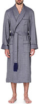 Thumbnail for your product : Derek Rose Lincoln wool dressing gown