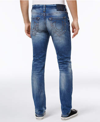 True Religion Men's Rocco No Flap Ripped Skinny-Fit Stretch Jeans