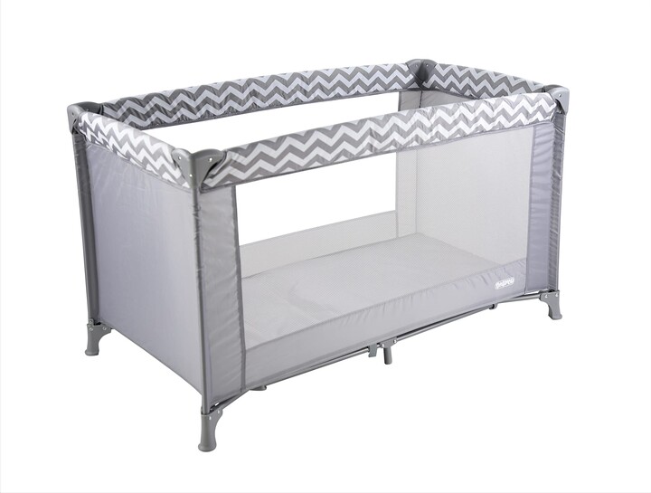 Babyco Fun Time Travel Cot Playpen Grey Wave ShopStyle Cribs & Crib Sets